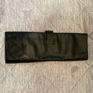 Leather Tie pouch